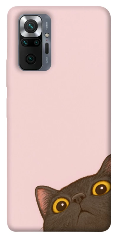 Чохол на Xiaomi Redmi Note 10 Pro Peeping cat фото 1 з 1