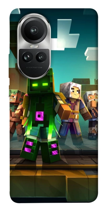 Чохол на Oppo Reno 10 Minecraft dungeon фото 1 з 1