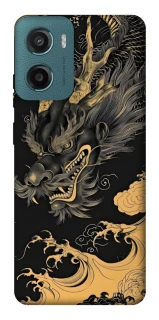 Чохол на Motorola Moto G06 gold dragon фото 1 з 1