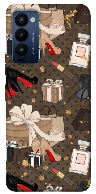 Чехол на TECNO Camon 18 Fashion collage ver.1 фото 1 из 1