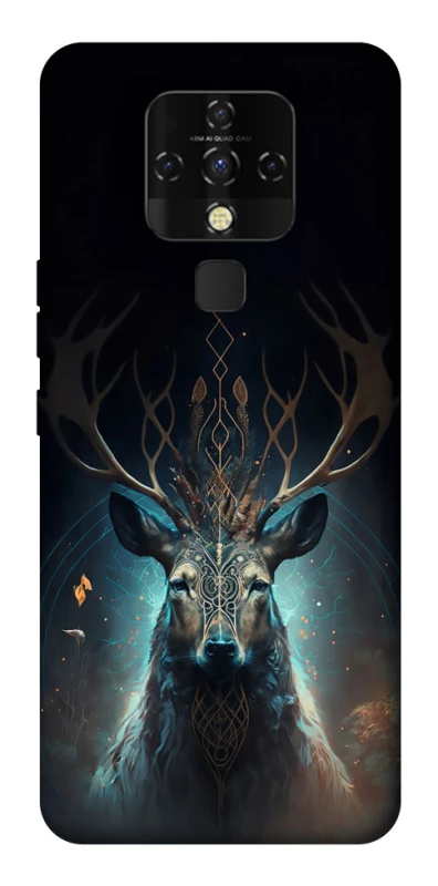 Чехол на TECNO Camon 16 SE Скандинавский олень v2 фото 1 из 1