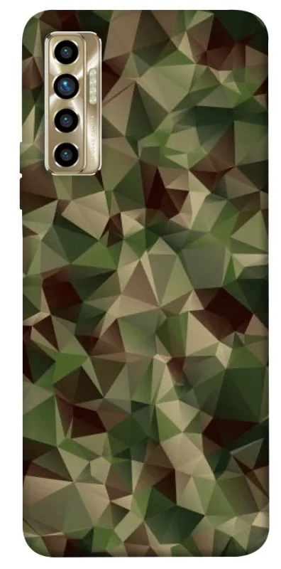 Чехол на TECNO Camon 17P camouflage v2 фото 1 из 1