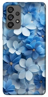 Чехол на Samsung Galaxy A73 5G Синие цветы фото 1 из 1