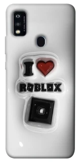 Чохол на ZTE Blade A51 I love Roblox фото 1 з 1