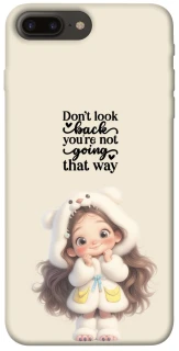 Чехол на Apple iPhone 7 plus / 8 plus Don't look back фото 1 из 1