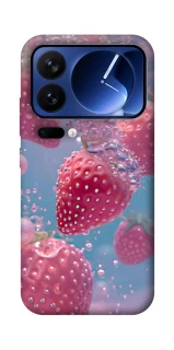 Чохол на Xiaomi Poco F7 Ultra Полуниця в воді фото 1 з 1