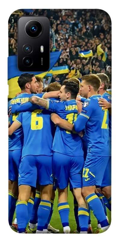 Чехол на Xiaomi Redmi Note 12S Сборная Украины v3 фото 1 из 1