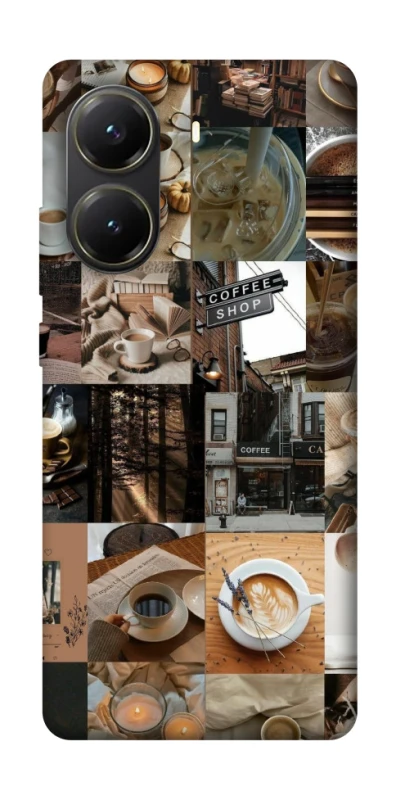 Чохол на Xiaomi Poco X6 Pro Coffee collage ver.3 фото 1 з 1