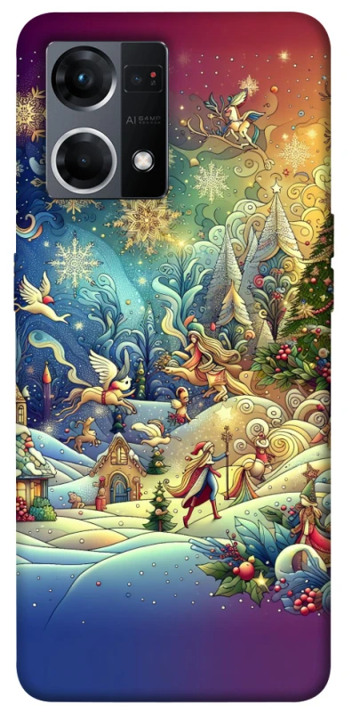 Чохол на Oppo Reno 7 4G Christmas spirit ver.13 фото 1 з 1