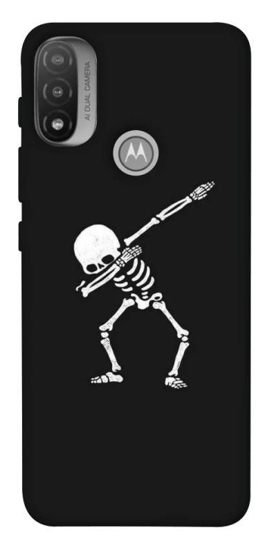 Чохол на Motorola Moto E20 Halloween skeleton фото 1 з 1