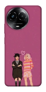 Чохол на Realme C67 4G Raven & Rainbow Wednesday фото 1 з 1