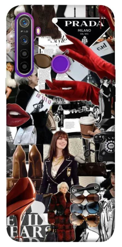 Чохол на Realme 5 Fashion collage ver.13 фото 1 з 1