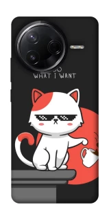 Чохол на Infinix Note 50 Pro I do what i wont фото 1 Чохол на Infinix Note 50 Pro I do what i wont фото 1 з 1