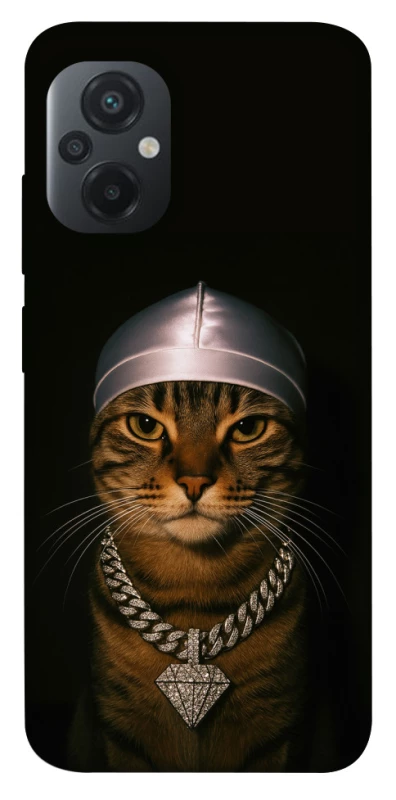 Чохол на Xiaomi Poco M5 Cat in Bling фото 1 з 1