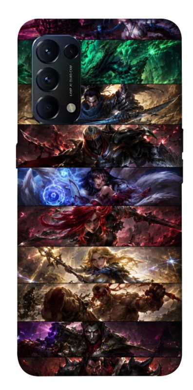 Чохол на Oppo Reno 5 4G League of Legends фото 1 з 1