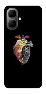 Чохол на Infinix Smart 10 Heart with flowers фото 1 з 1