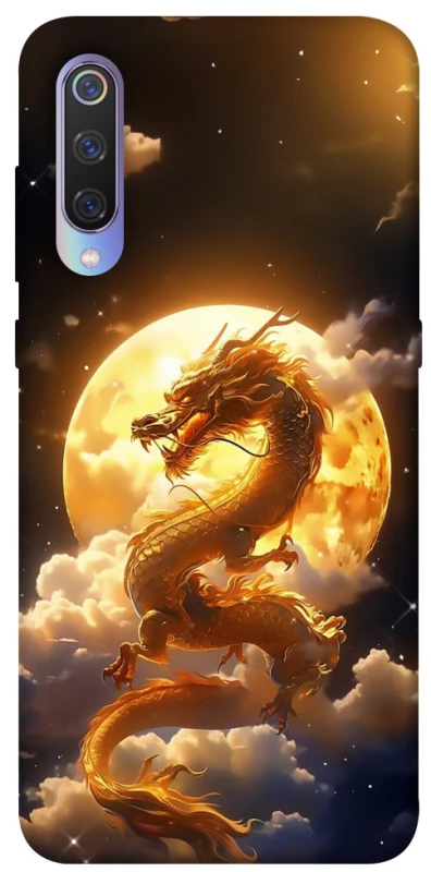 Чехол на Xiaomi Mi 9 Golden Dragon фото 1 из 1