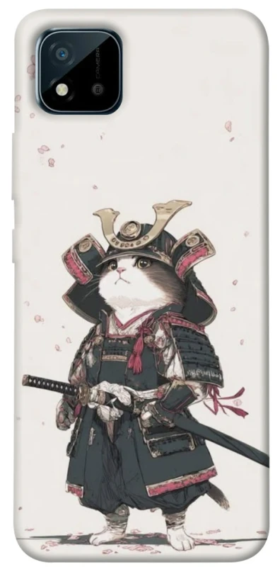Чехол на Realme C20 Samurai Cat Warrior фото 1 из 1