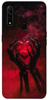 Чохол на Oppo A31 Heart in the hands of a skeleton фото 1 з 1