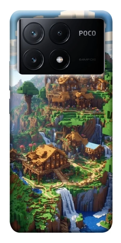 Чохол на Xiaomi Poco X6 Minecraft universe фото 1 з 1