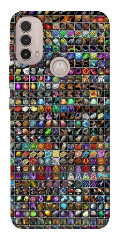 Чохол на Motorola Moto E40 Inventory menu ver.1 фото 1 з 1