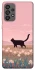 Чохол на Samsung Galaxy A73 5G cat on a field фото 1 з 1
