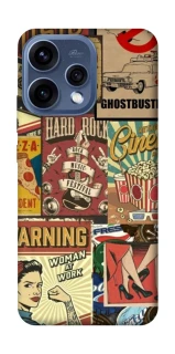 Чохол на Oppo Reno 15 Retro collage ver.2 фото 1 з 2