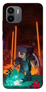 Чехол на Xiaomi Redmi A1+ / Poco C50 / A2+ Minecraft game adventure фото 1 из 1