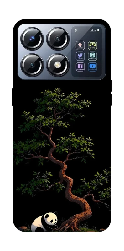 Чохол на Xiaomi POCO X8 Pro Panda and tree фото 1 з 1