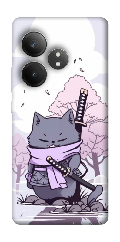 Чехол на Realme GT Neo 6 SE Samurai cat фото 1 из 1