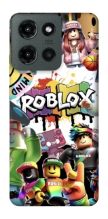 Чехол на Motorola Moto G Power (2025) Roblox Characters Collage фото 1 из 1