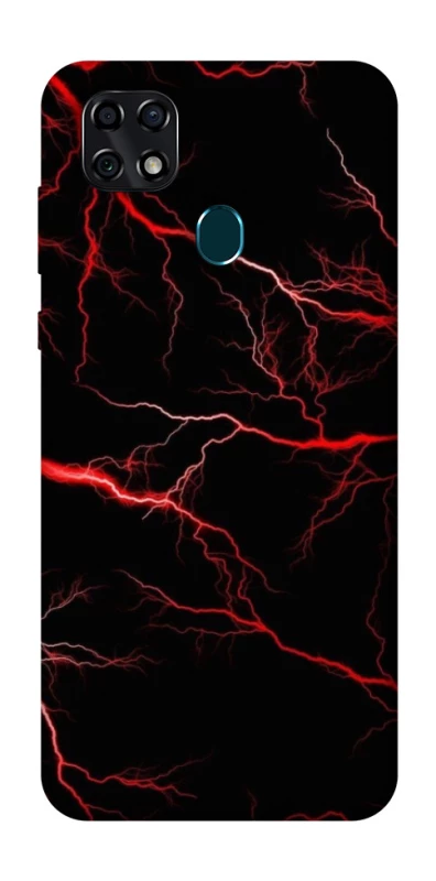 Чехол на ZTE Blade 20 Smart Красная молния фото 1 из 1