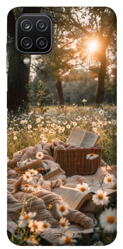 Чехол на Samsung Galaxy A12 Flowers v14 фото 1 из 1