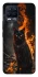Чехол на Realme 8 Огненный кот фото 1 из 1