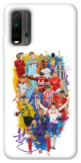 Чохол на Xiaomi Redmi 9T Football Abstract v2 фото 1 з 1