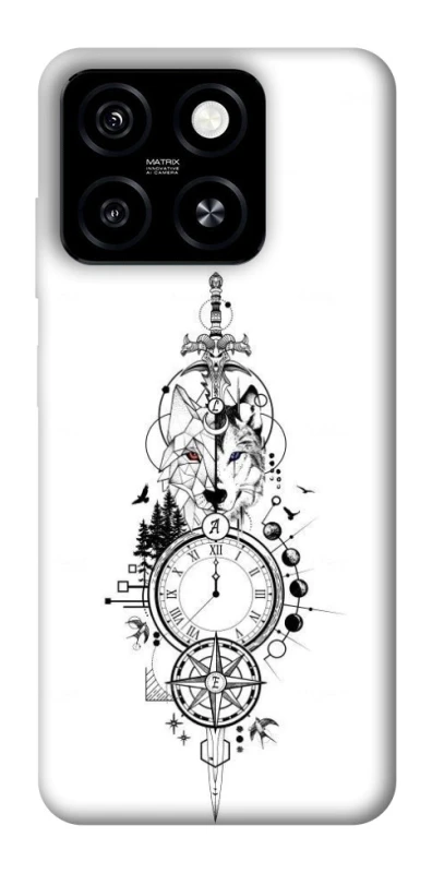 Чехол на ZTE Blade A55 4G Tattoo ver.8 фото 1 из 1