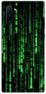 Чехол на Samsung Galaxy Note 10 Plus Matrix Code фото 1 Чехол на Samsung Galaxy Note 10 Plus Matrix Code фото 1 из 1