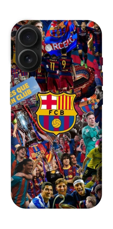Чехол на Apple iPhone 16 FC Barcelona v4 фото 1 из 1