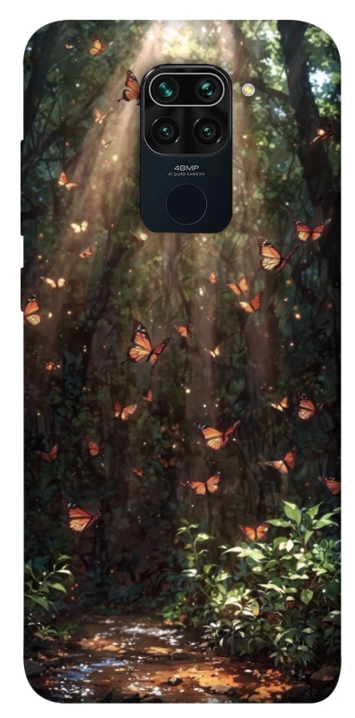 Чехол на Xiaomi Redmi Note 9 / Redmi 10X butterfly фото 1 из 1