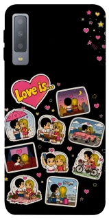 Чехол на Samsung A750 Galaxy A7 (2018) Love is ver.3 фото 1 из 1