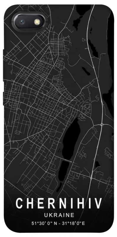 Чехол на Xiaomi Redmi 6A Chernihiv map фото 1 из 1