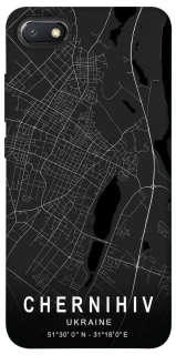 Чехол на Xiaomi Redmi 6A Chernihiv map фото 1 из 1