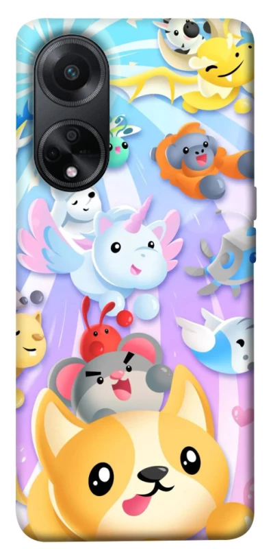Чехол на Oppo A98 Adopt Me Rainbow Pet Parade фото 1 из 1