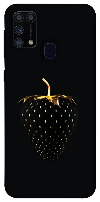 Чохол на Samsung Galaxy M31 Чорна полуниця фото 1 з 1