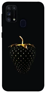 Чохол на Samsung Galaxy M31 Чорна полуниця фото 1 з 1