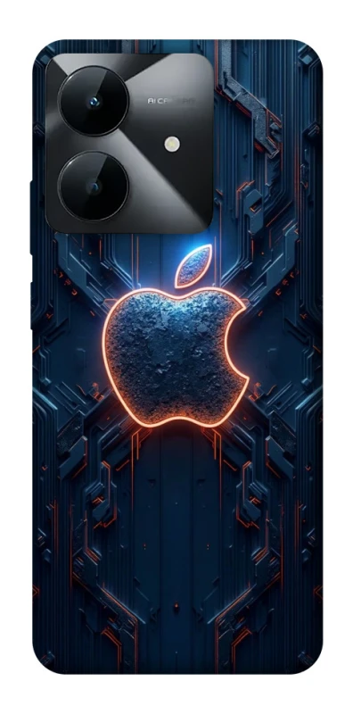 Чехол на Realme Note 60x Apple logo ver.1 фото 1 из 1