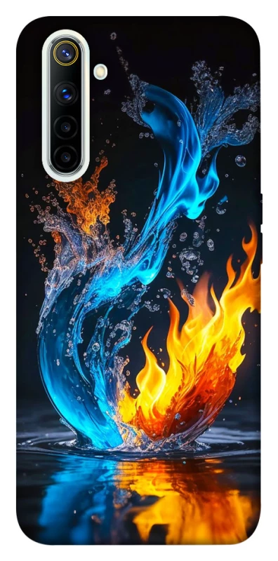 Чехол на Realme 6 Water And Fire фото 1 из 1