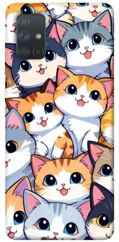 Чохол на Samsung Galaxy A71 Cute Cat v2 фото 1 з 1