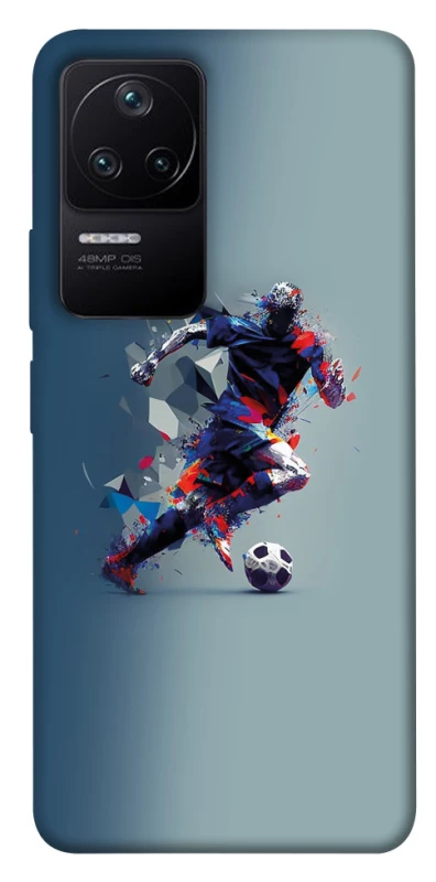 Чехол на Xiaomi Redmi K40S / Poco F4 5G Футболист фото 1 из 1