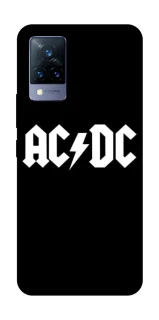 Чохол на Vivo V21 AC/DC logo фото 1 Чохол на Vivo V21 AC/DC logo фото 1 з 1